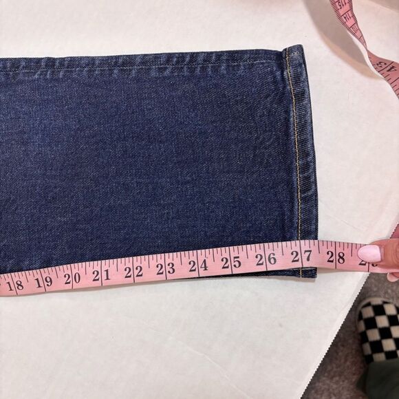 AE77 American Eagle Mom Jeans NEW with tags Size 10 Dark Wash - Picture 12 of 16